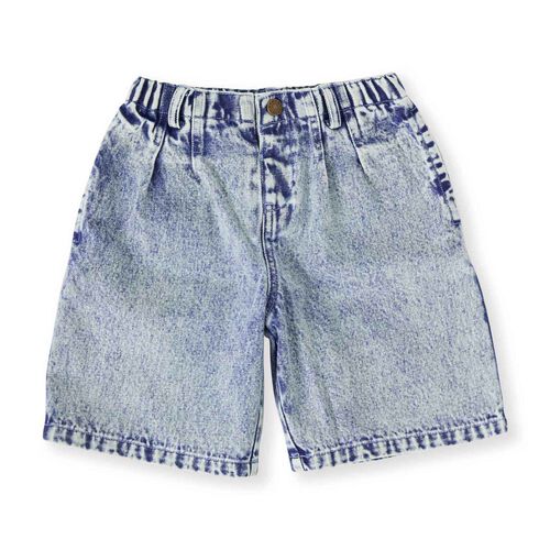 Goldie + Ace Kirby Relaxed Denim Shorts 3-5Y